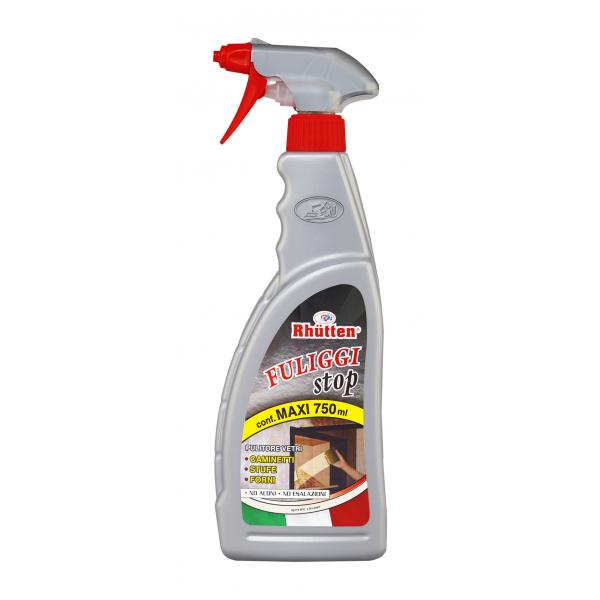 RHUTTEN PULITORE DETERGENTE X VETRI E CAMINI ML.750 FULIGGI