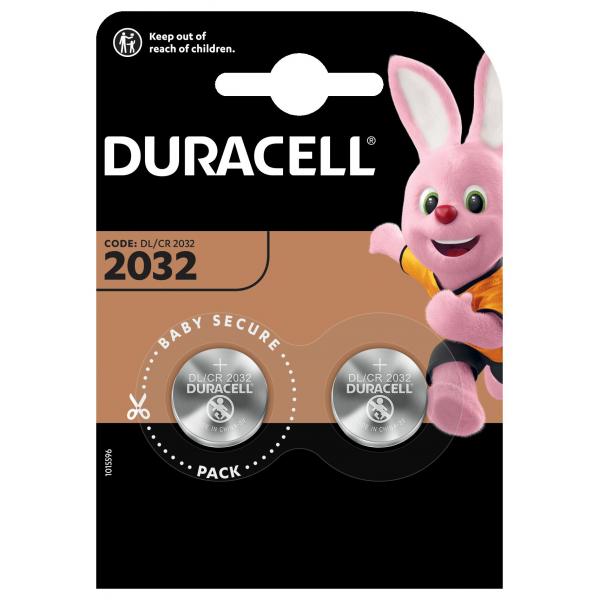 PILE DURACELL A BOTTONE 2032 BLS 2 PEZZI