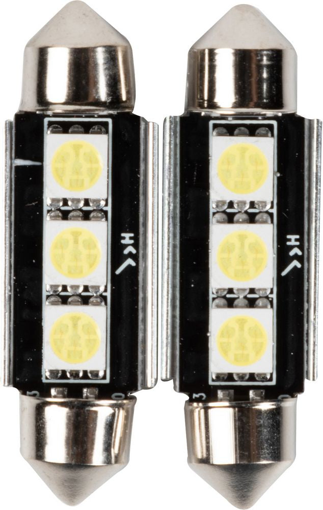 C5W Coppia di Lampadine Siluro per luci auto 12V 5W SV8,5