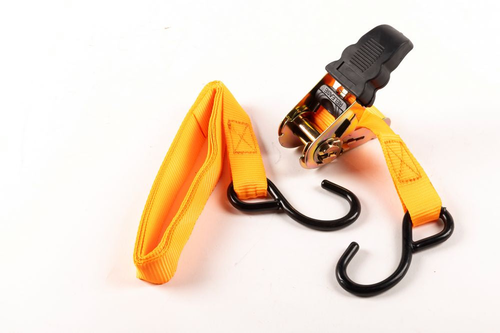 START Cinghia 2,5 MT Con cricchetto con 2 ganci di fissaggio