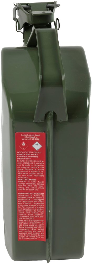 START Tanica in Ferro Antiscoppio per Carburante 5L - Omologata, Resistente