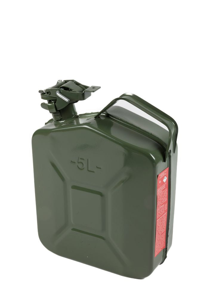 START Tanica in Ferro Antiscoppio per Carburante 5L - Omologata, Resistente