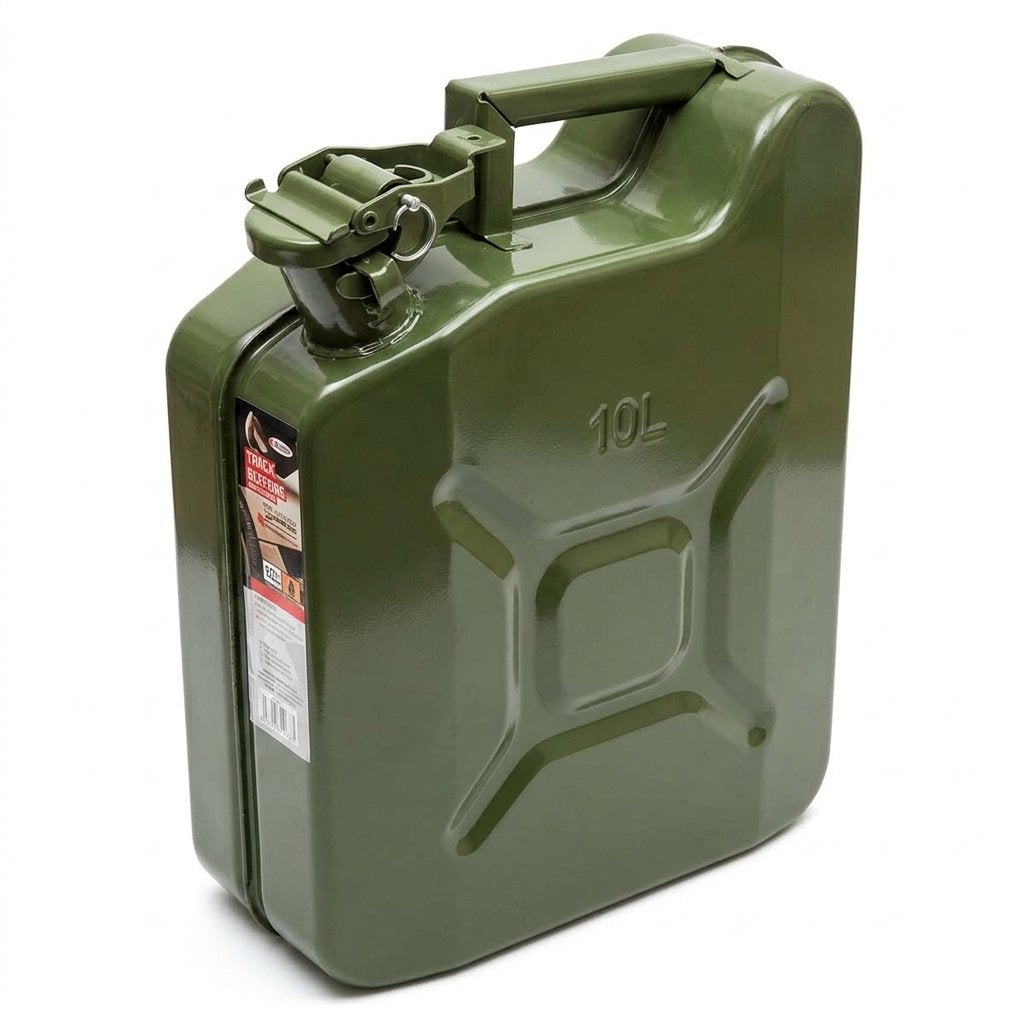 START Tanica in Ferro Antiscoppio per Carburante 10L Omologata Resistente