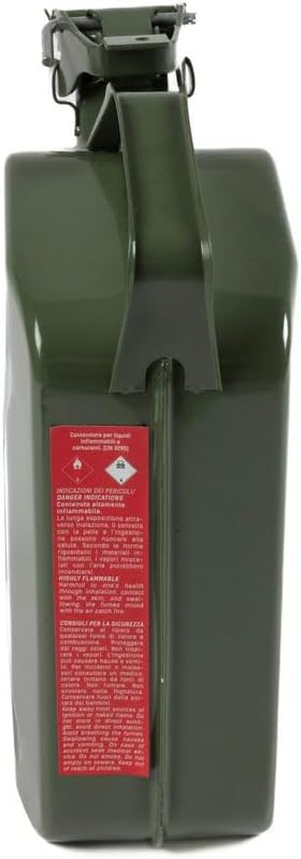 START Tanica in Ferro Antiscoppio per Carburante 10L Omologata Resistente