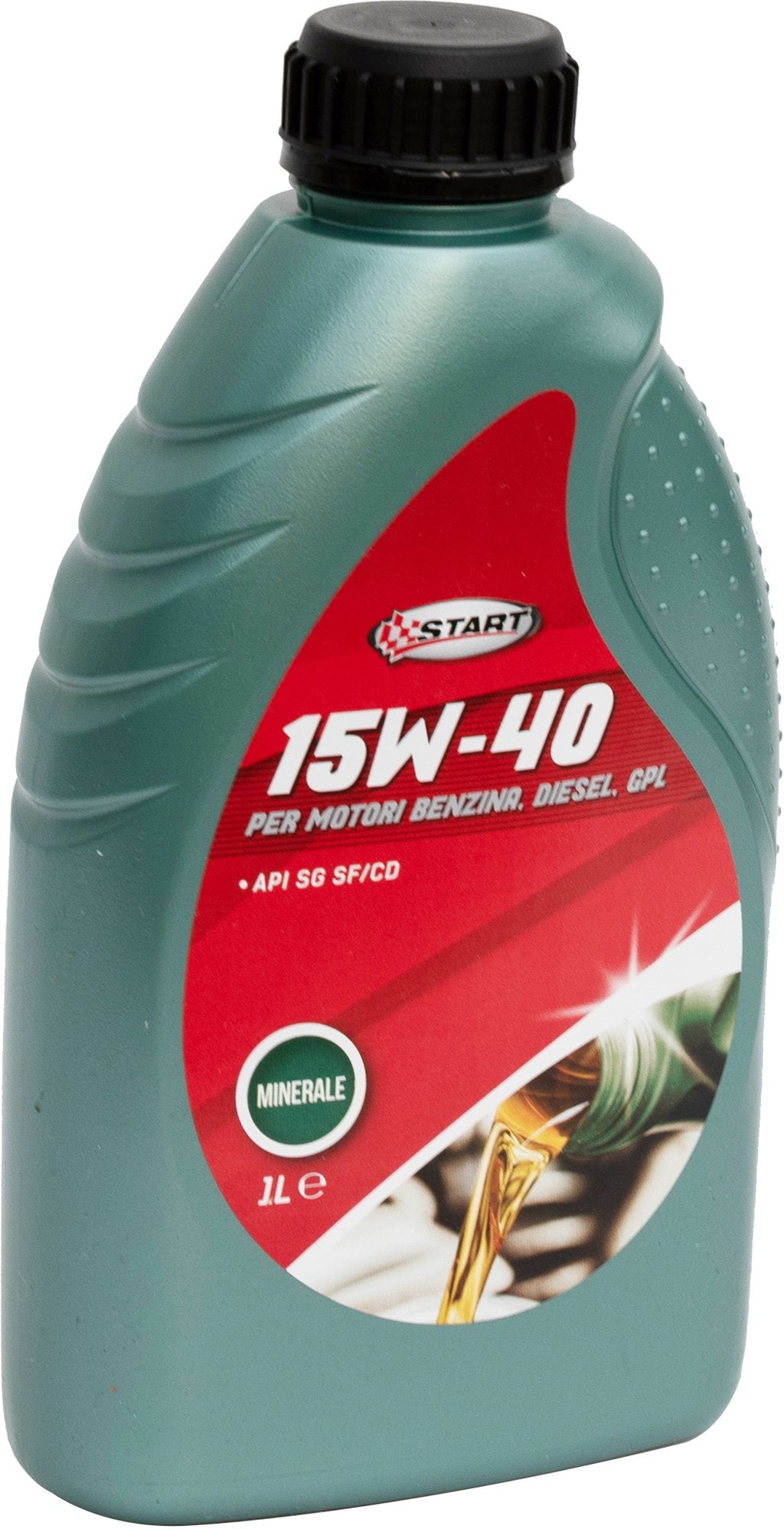 START Olio Lubrificante Motore 15w 40 Diesel Benzina e GPL One Drive Tanica 1
