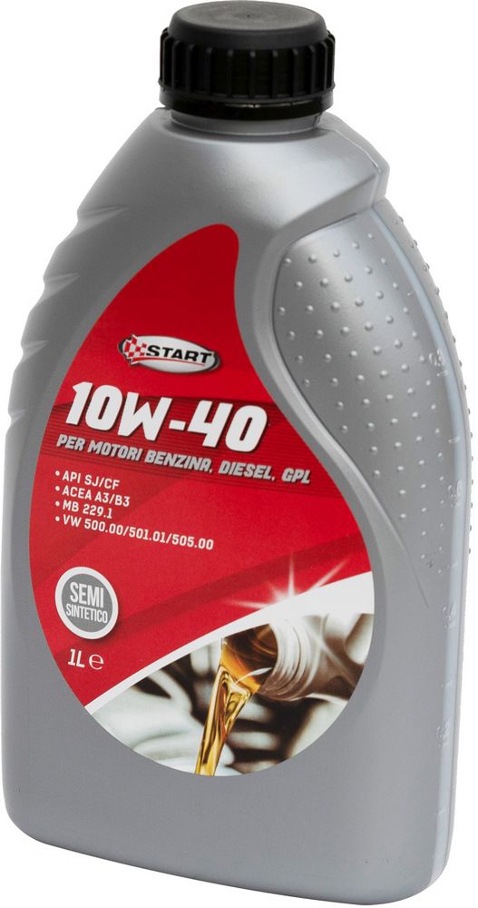 START Olio Lubrificante Motore 10w 40 Diesel Benzina e GPL Sint Drive Tanica 1