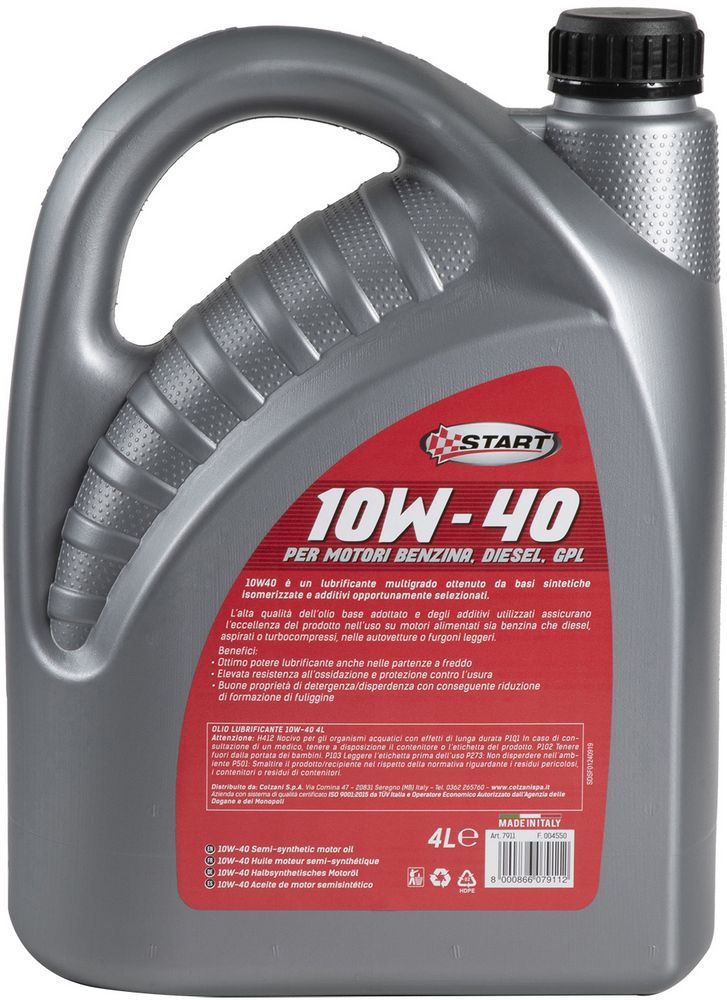 Start Olio Drive 10W40 4 L  Olio Motore per Auto