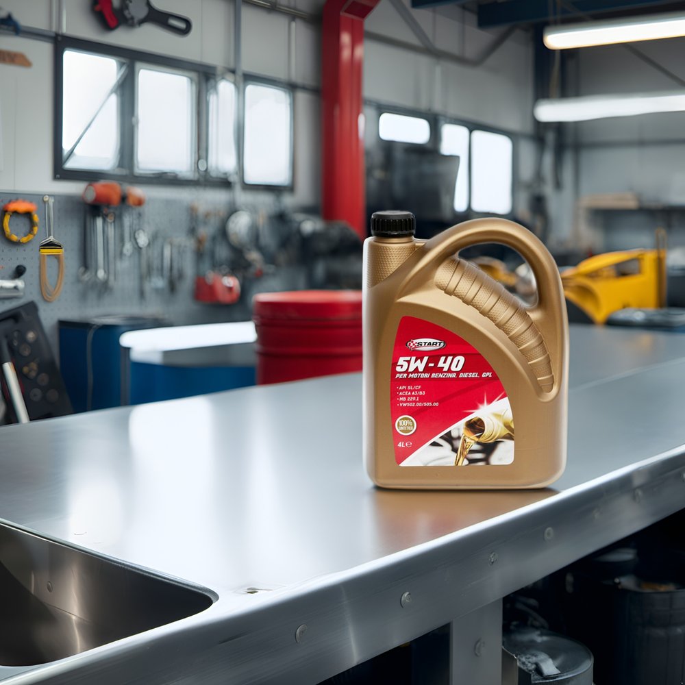 Olio SintDrive Plus 4L 5W40 lubrificante sintetico per motori diesel