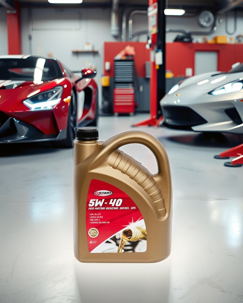 Olio SintDrive Plus 4L 5W40 lubrificante sintetico per motori diesel