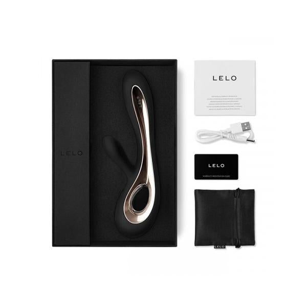 LELO - VIBRATORE CONIGLIO NERO SORAYA 2