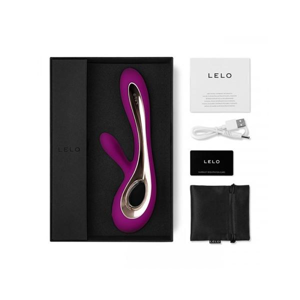 LELO - VIBRATORE SORAYA 2 RABBIT DEEP ROSE