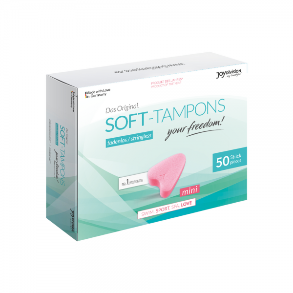 JOYDIVISION SOFT-TAMPONS - TAMPONI MORBIDI ORIGINALI MINI X 50 UNIT