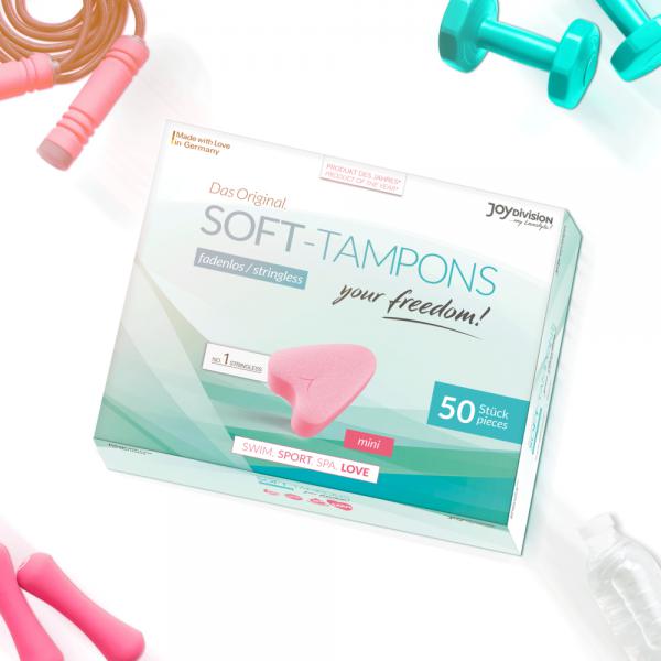 JOYDIVISION SOFT-TAMPONS - TAMPONI MORBIDI ORIGINALI MINI X 50 UNIT