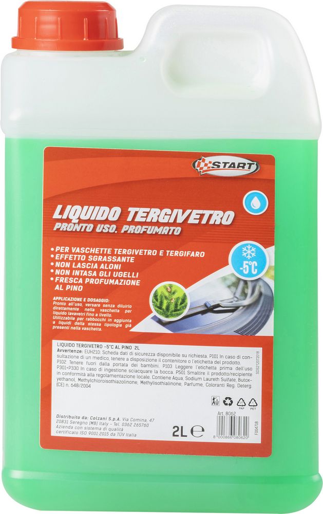 START Liquido tergivetro profumato al pino -5?C 2L Accessorio Originale