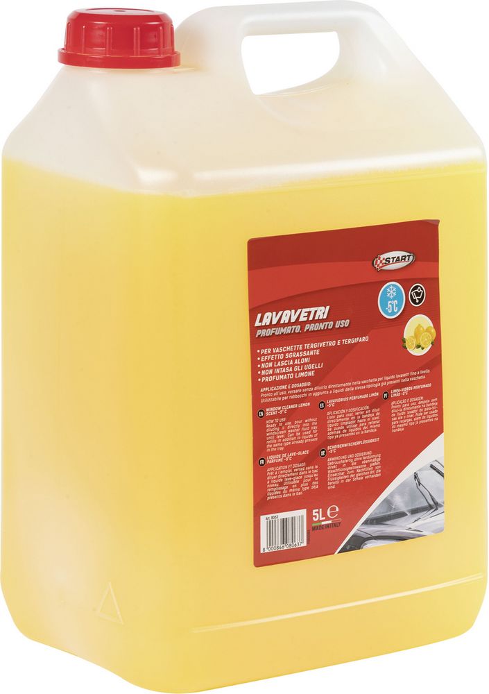 START Liquido tergivetro profumato al limone -5?C 5L Accessorio Originale