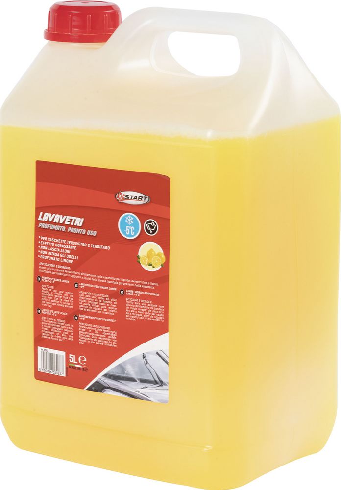 Liquido tergivetro profumato al limone -5C 5L