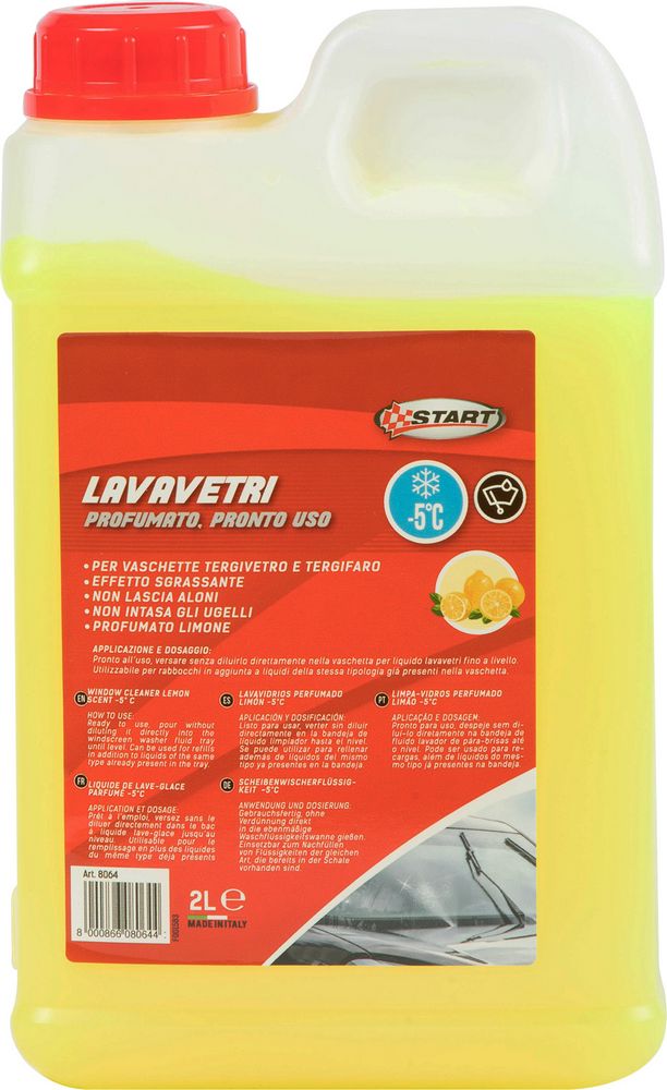 START Liquido tergivetro profumato al limone -5?C 2L Accessorio Originale
