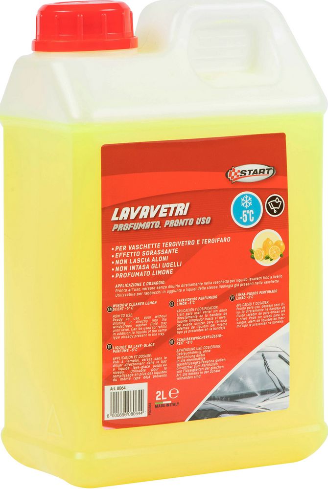 START Liquido tergivetro profumato al limone -5?C 2L Accessorio Originale