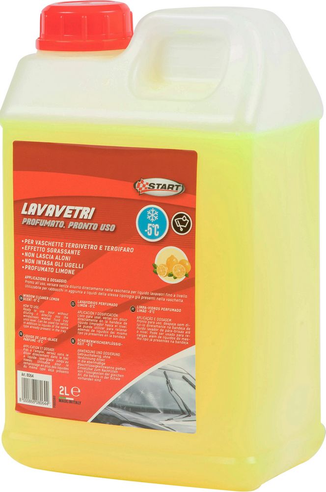 START Liquido tergivetro profumato al limone -5?C 2L Accessorio Originale