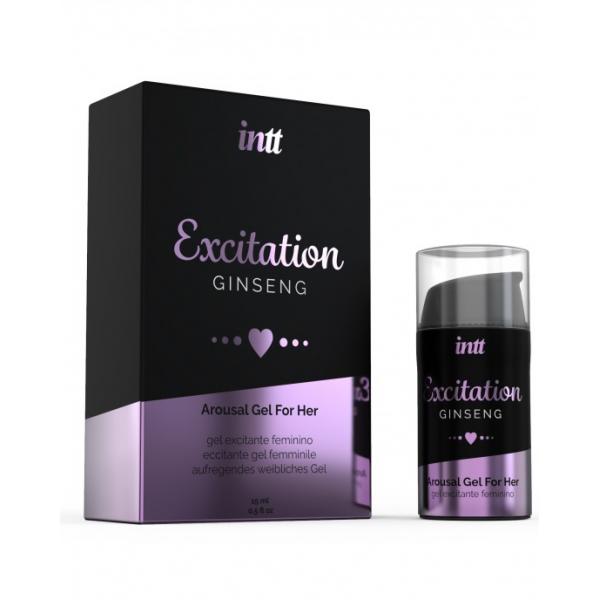 INTT LUBRICANTS - GEL STIMOLANTE ED EMOZIONANTE ATTIVATORE DI CALORE INTIMO DESIDERIO SESSUALE