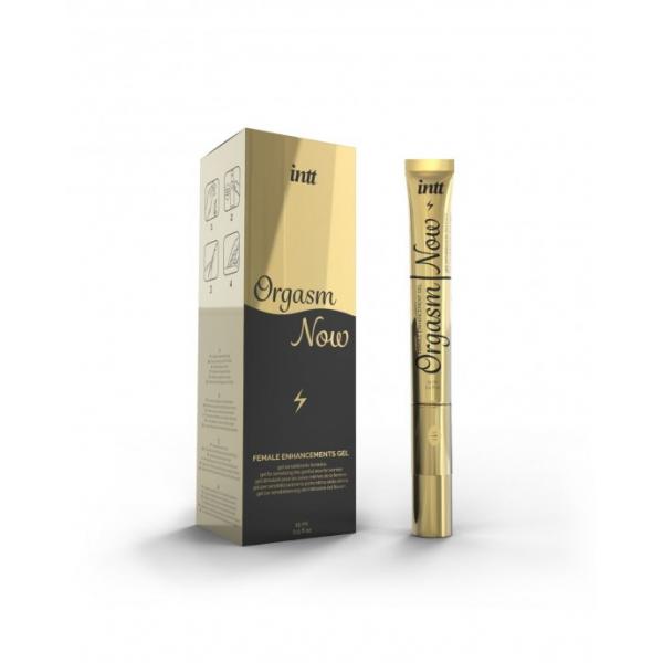 INTT LUBRICANTS - GEL STIMOLANTE VAGINALE INTENSO CON APPLICATORE VIBRATORE