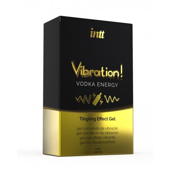 INTT - POTENTE GEL LIQUIDO VIBRANTE STIMOLANTE INTIMO VODKA 15ML