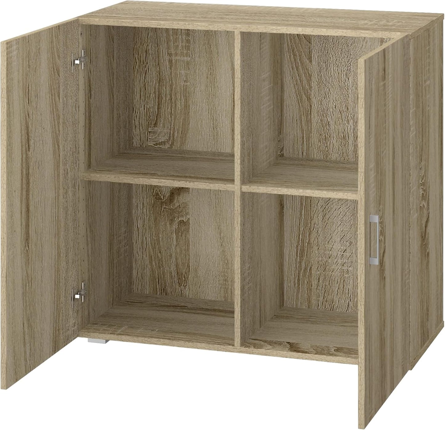 King Home ARMADIETTO A DUE ANTE 90x41x85h cm rovere