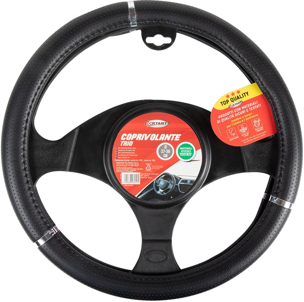 START Coprivolante auto Trio antiscivolo diametro da 39 a 39 cm