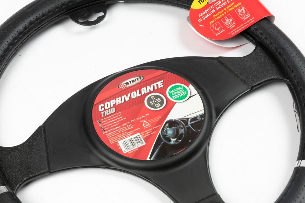 Coprivolante auto Trio antiscivolo diametro da 39 a 39 cm