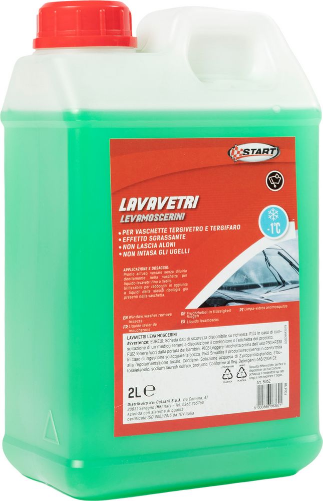 START Liquido tergivetro leva moscerini -1?C 2L Accessorio Originale