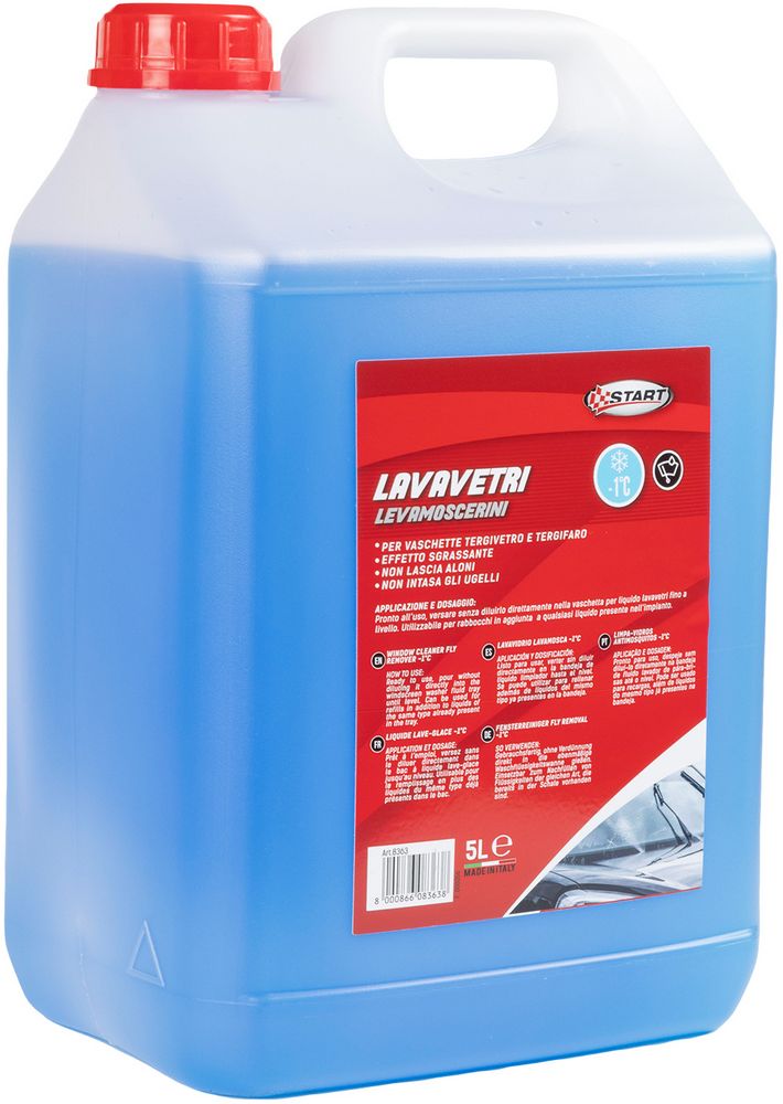 Liquido tergivetro leva moscerini -1C 5L
