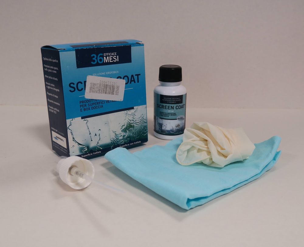 XPLORER Screen Coat kit trattamento anti acqua 50ml con guanto