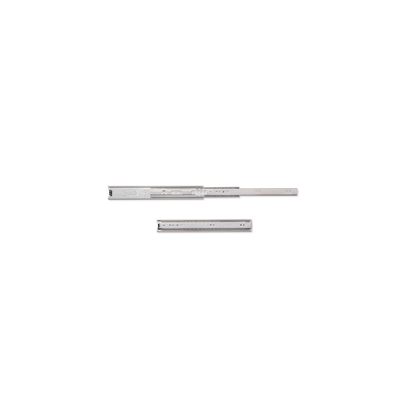 Guide a sfera per cassetti ad estrazione totale, altezza 45 mm
