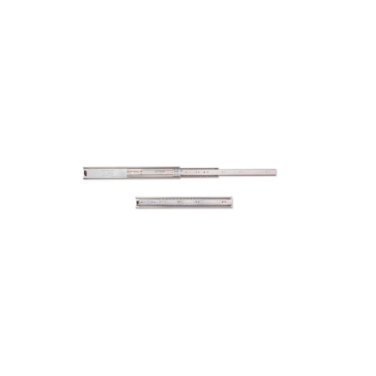 Guide a sfera per cassetti ad estrazione totale, altezza 45 mm