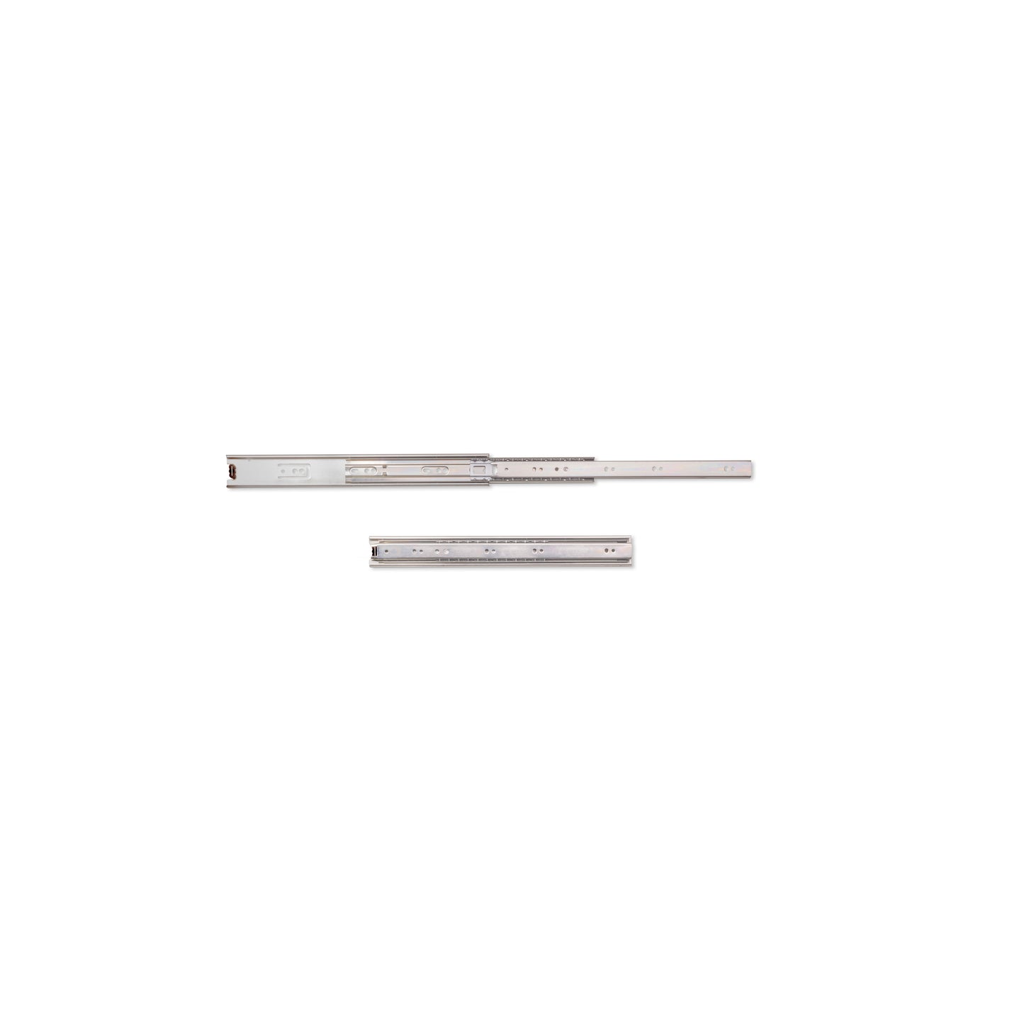 Guide a sfera per cassetti ad estrazione totale, altezza 45 mm