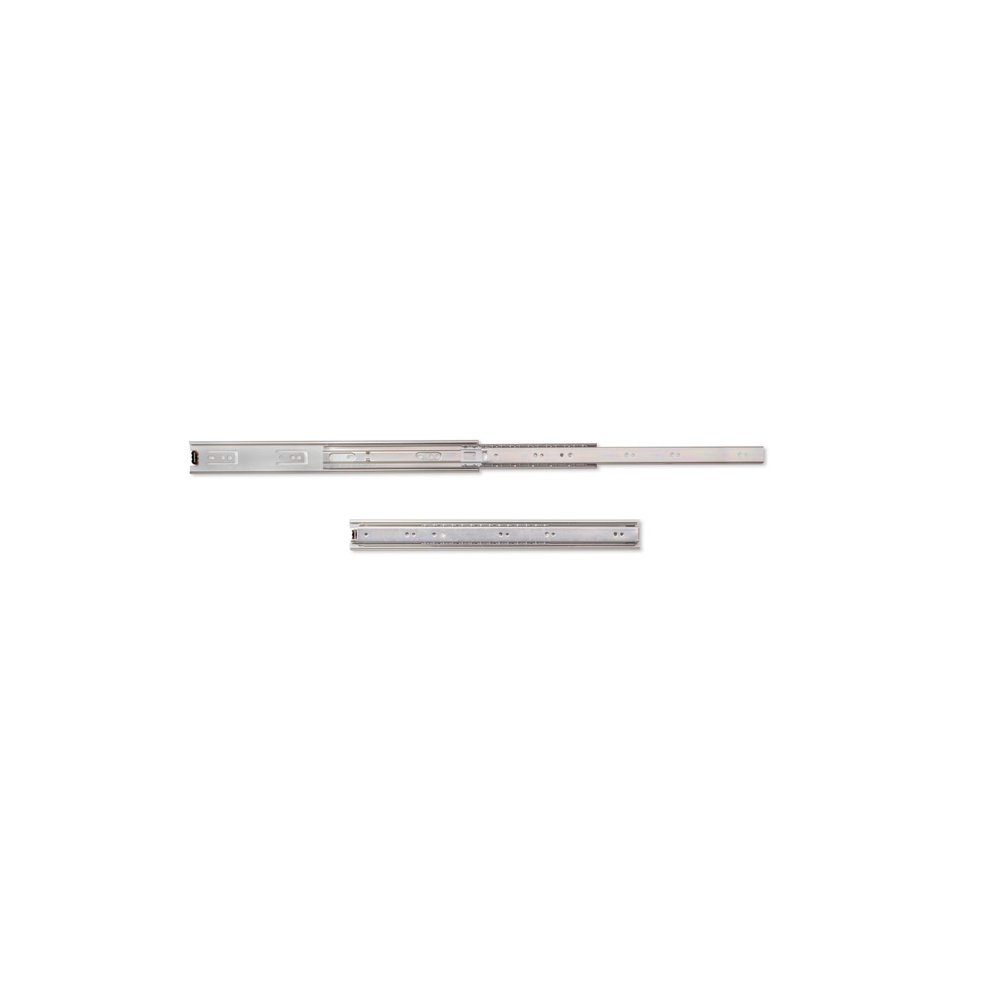 Guide a sfera per cassetti ad estrazione totale, altezza 45 mm