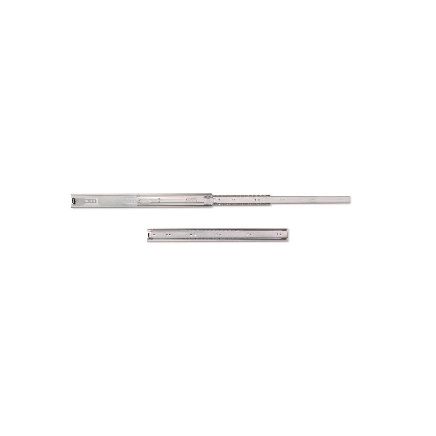 Guide a sfera per cassetti ad estrazione totale, altezza 45 mm