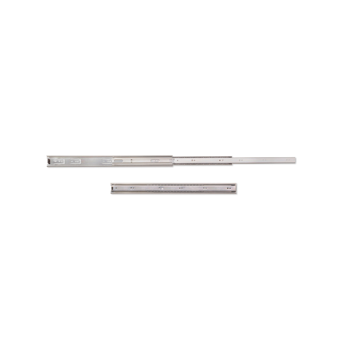 Guide a sfera per cassetti ad estrazione totale, altezza 45 mm