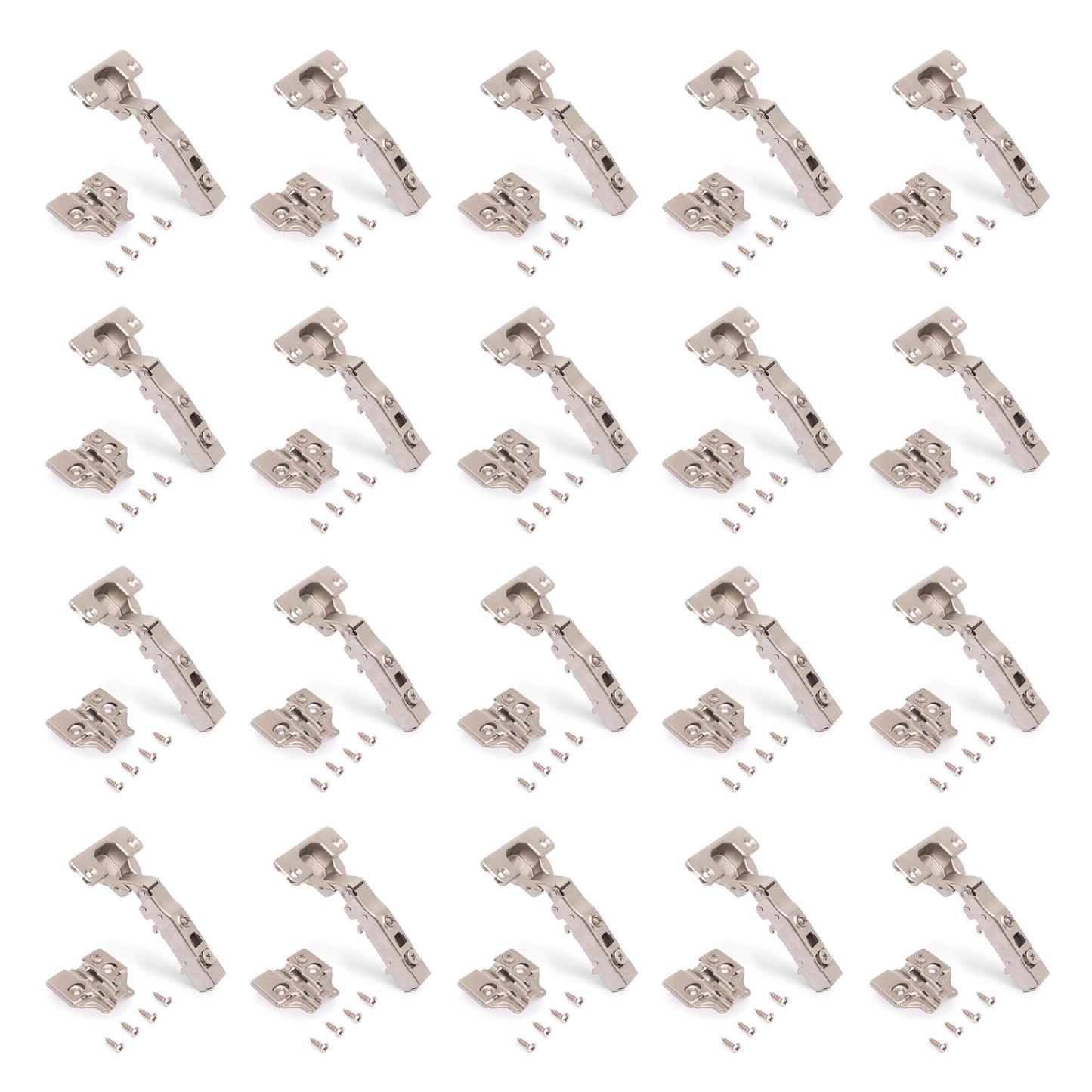 Kit cerniera collo dritto X91N e basetta