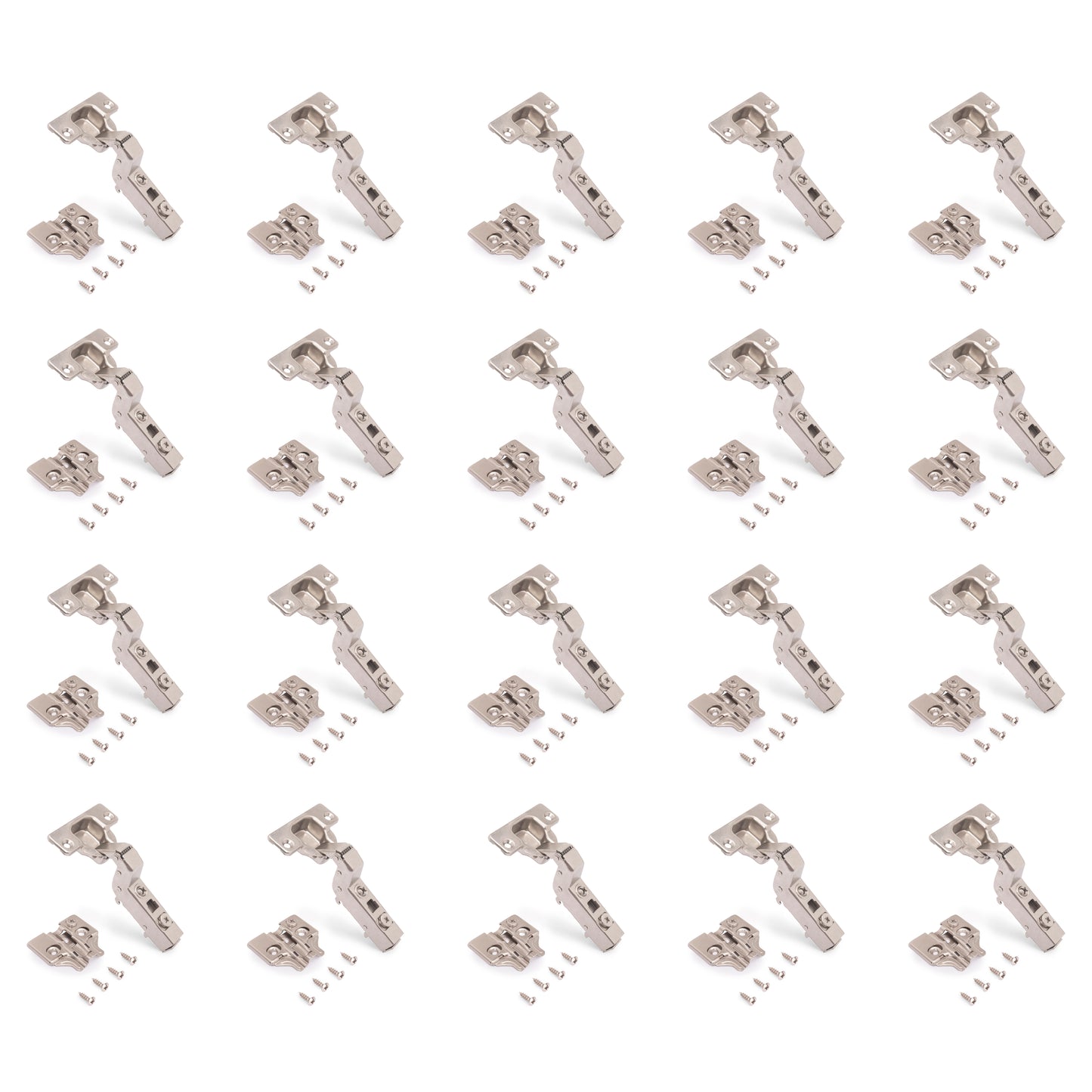 Kit cerniera collo alto X91 con chiusura ammortizzata e basetta