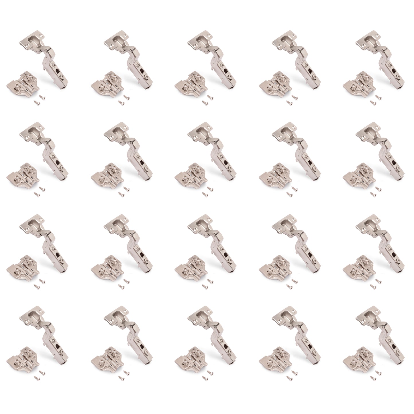 Kit cerniera collo alto X91 con chiusura ammortizzata e basetta