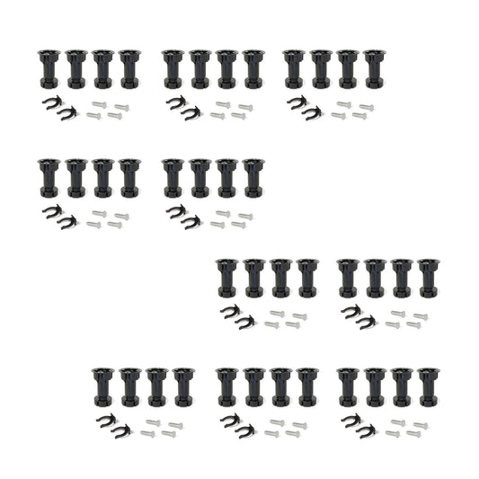 Kit di piedini regolabili per mobile Bone con pinza per zoccoli