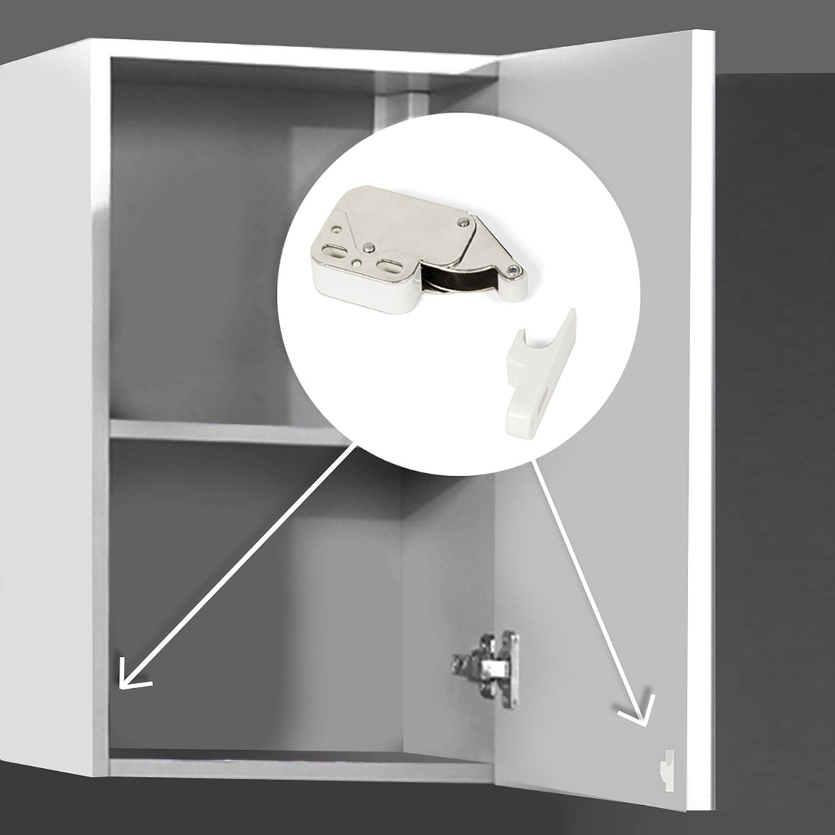 Chiusura a cricchetto Fast Latch per mobile