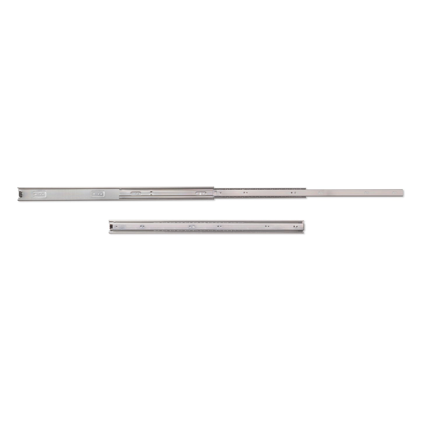 Guide a sfera per cassetti ad estrazione totale, altezza 45 mm