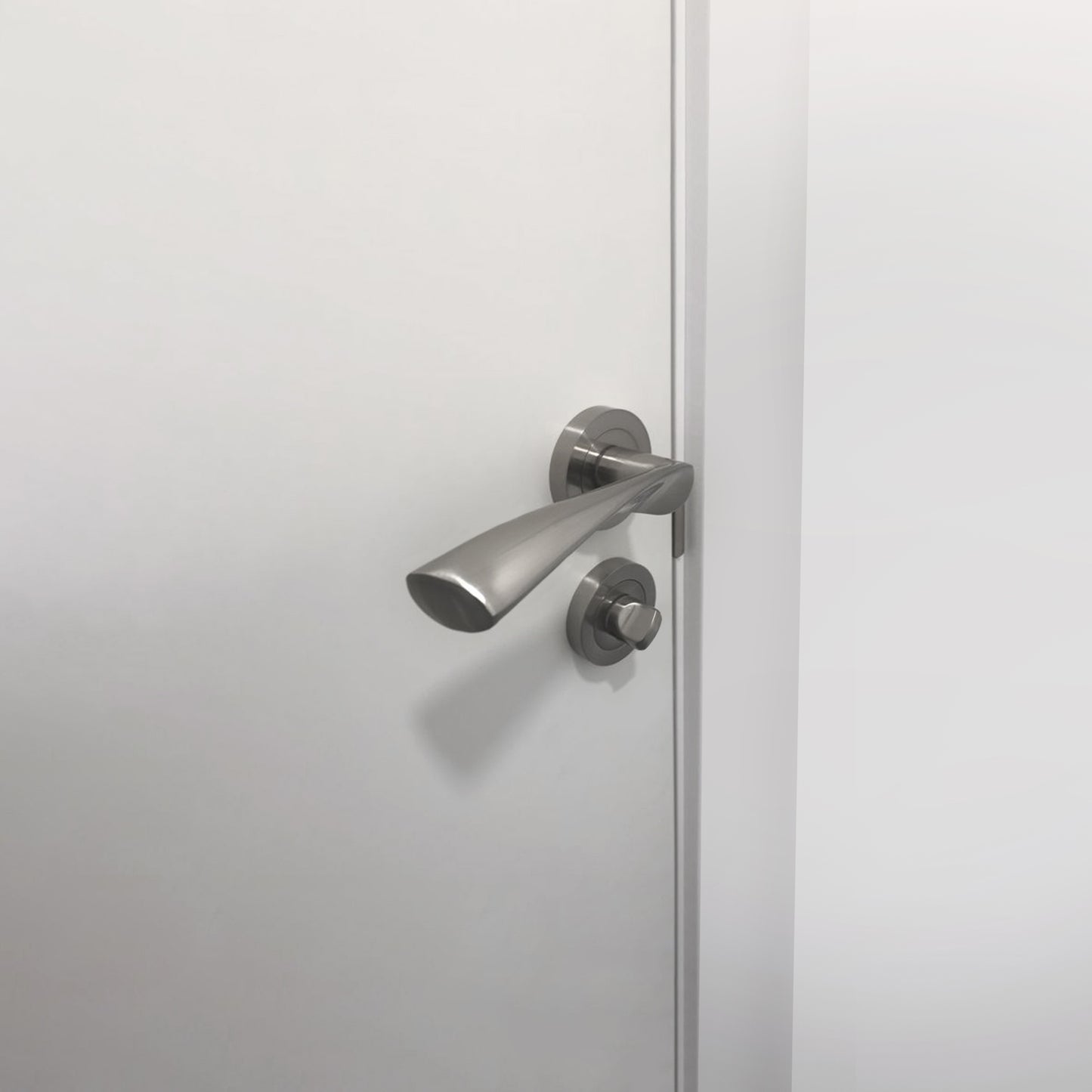 Set di Nottolino su rosetta rotonda per porta interna.