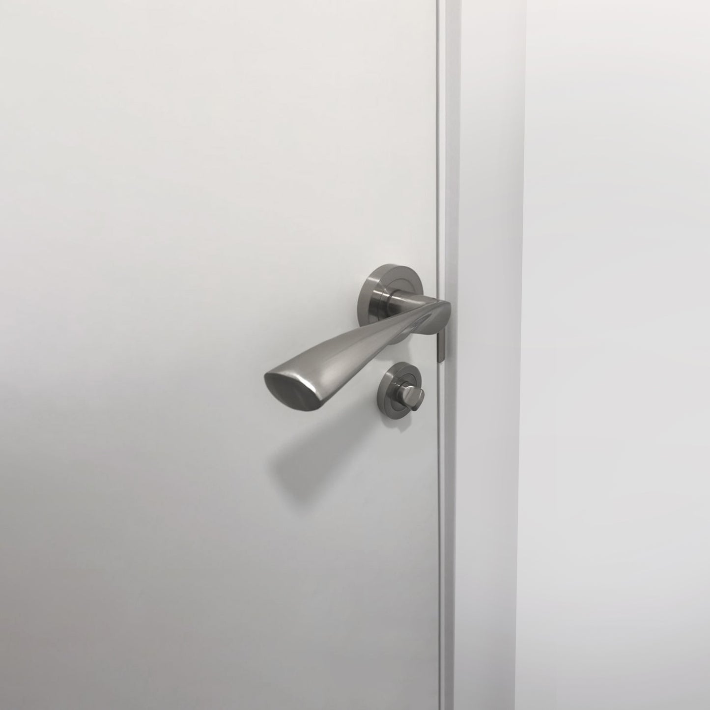 Set di Nottolino su rosetta rotonda per porta interna.
