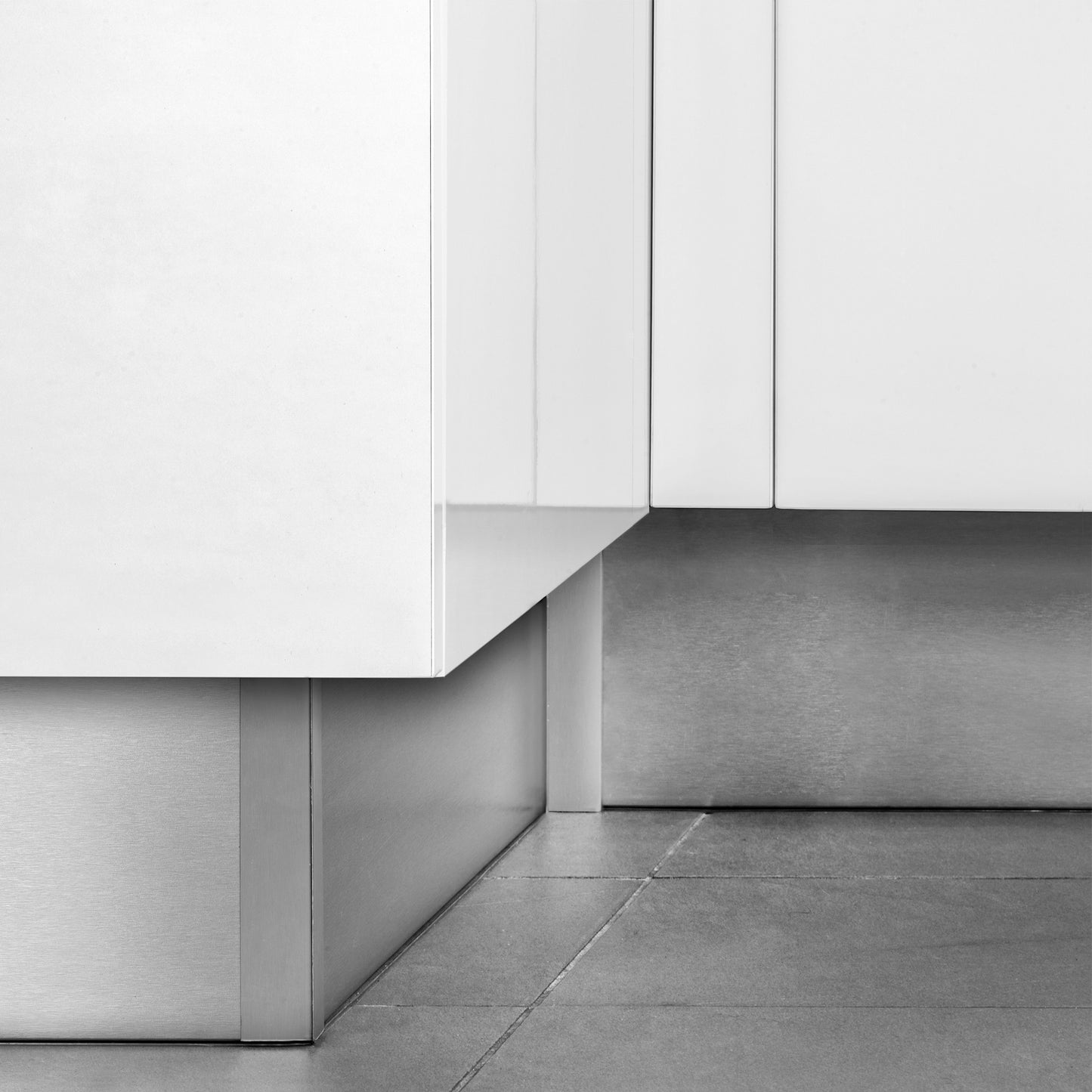 Kit battiscopa da cucina Plasline con accessori per unione