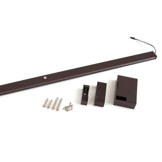 Barra appendiabili per armadi Castor con luce LED, batteria rimovibile e sensore di movimento