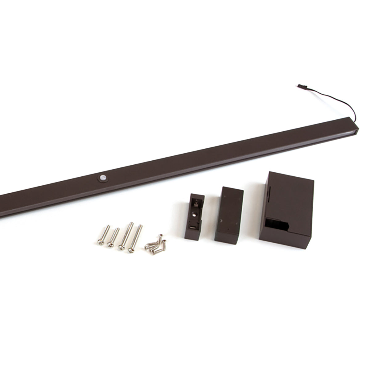 Barra appendiabili per armadi Castor con luce LED, batteria rimovibile e sensore di movimento