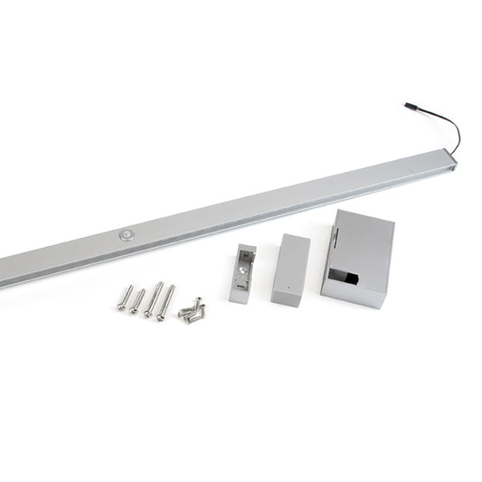 Barra appendiabili per armadi Castor con luce LED, batteria rimovibile e sensore di movimento